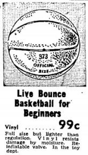 Wisconsin State Journal toy ads: 1960s